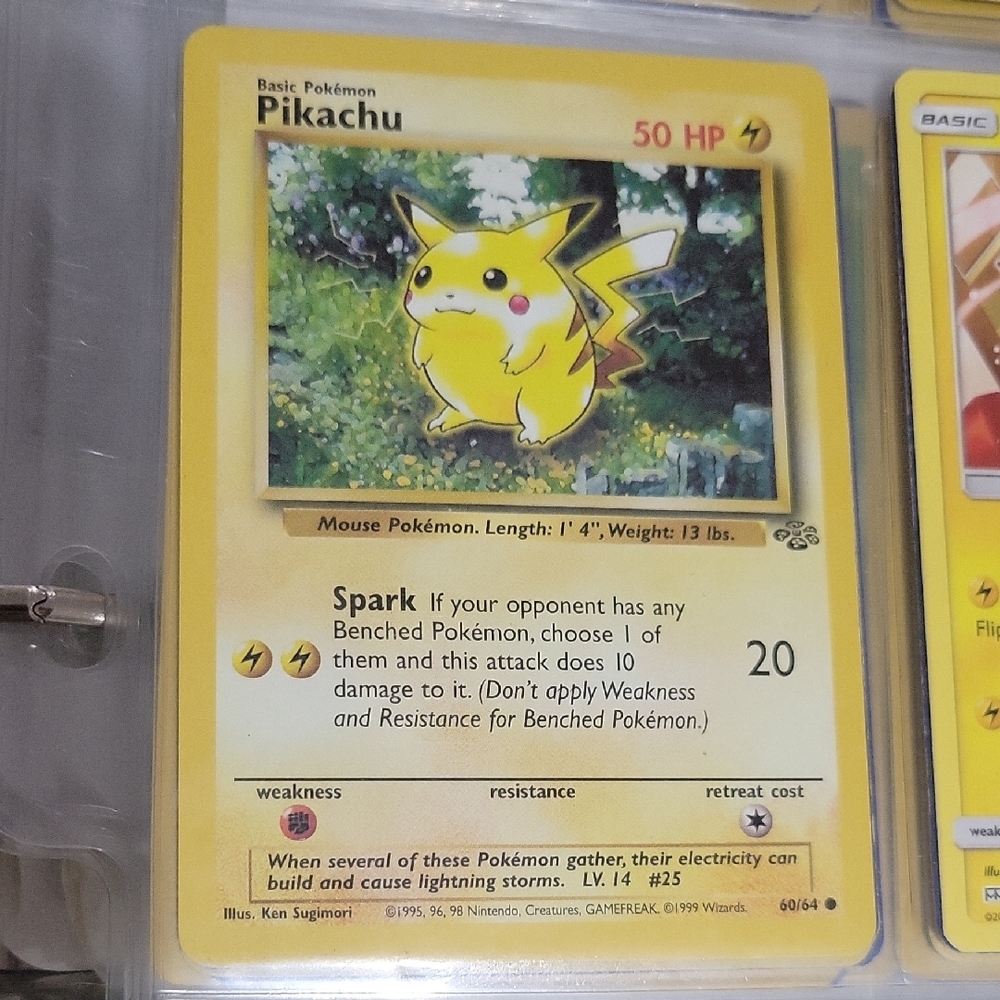 Pokemon Card Pikachu